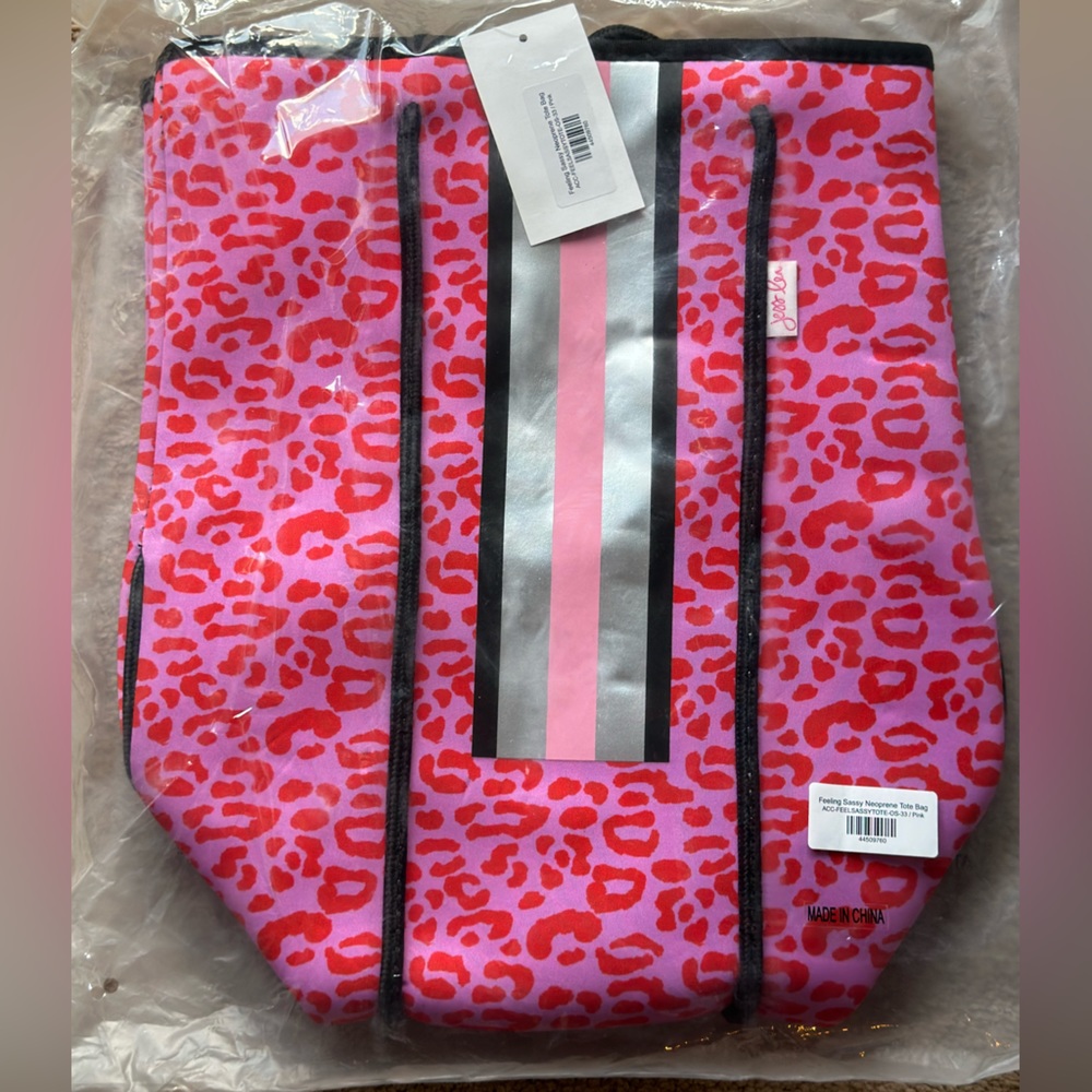 New in bag, Jess Lea Neoprene tote bag